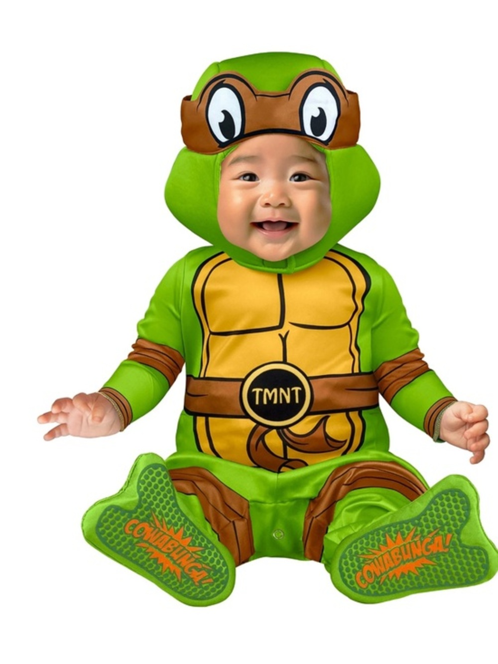 Teenage Mutant Ninja Turtles all in one Halloween Costumes for infants size 0-6M